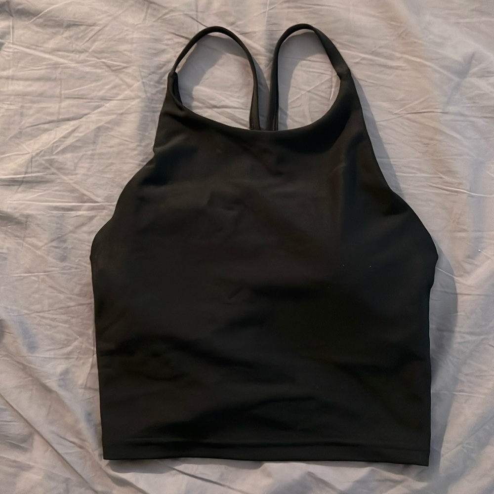 Old Navy Cropped Black Brami Top